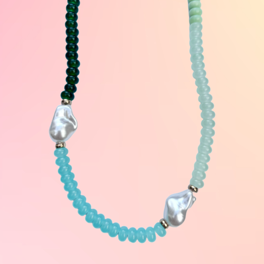 PEARL BLISS NECKLACE [OCEAN]