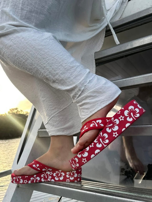 Red Hibiscus Platform